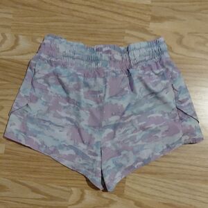 Avia Women's Pink and Gray Athletic Shorts